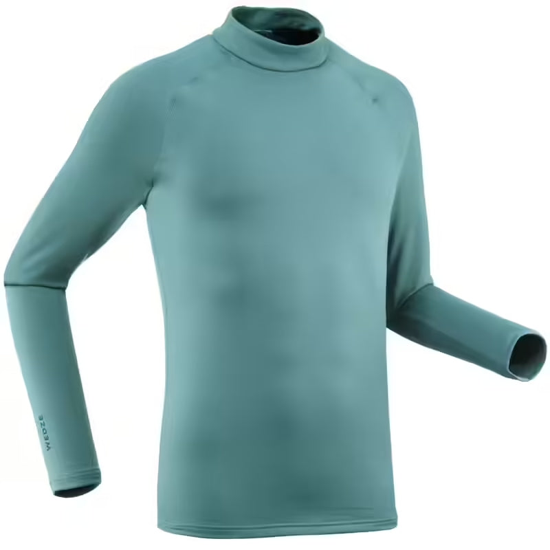 MEN'S SKI BASE LAYER TOP - BL 500 -  GREEN