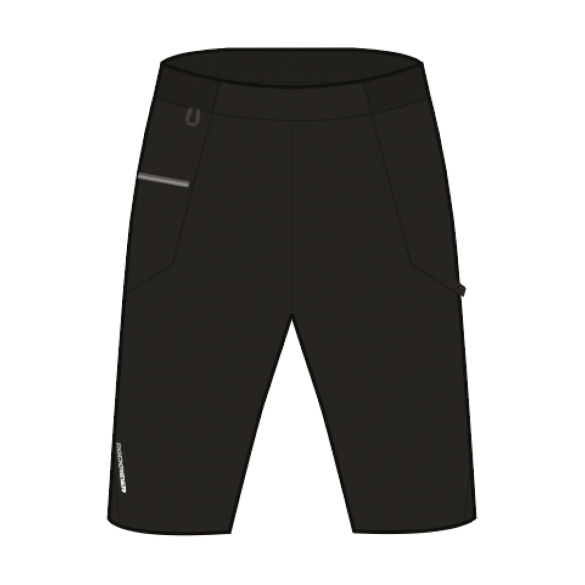 MTB SHORT 100 2 IN 1 M BLACK