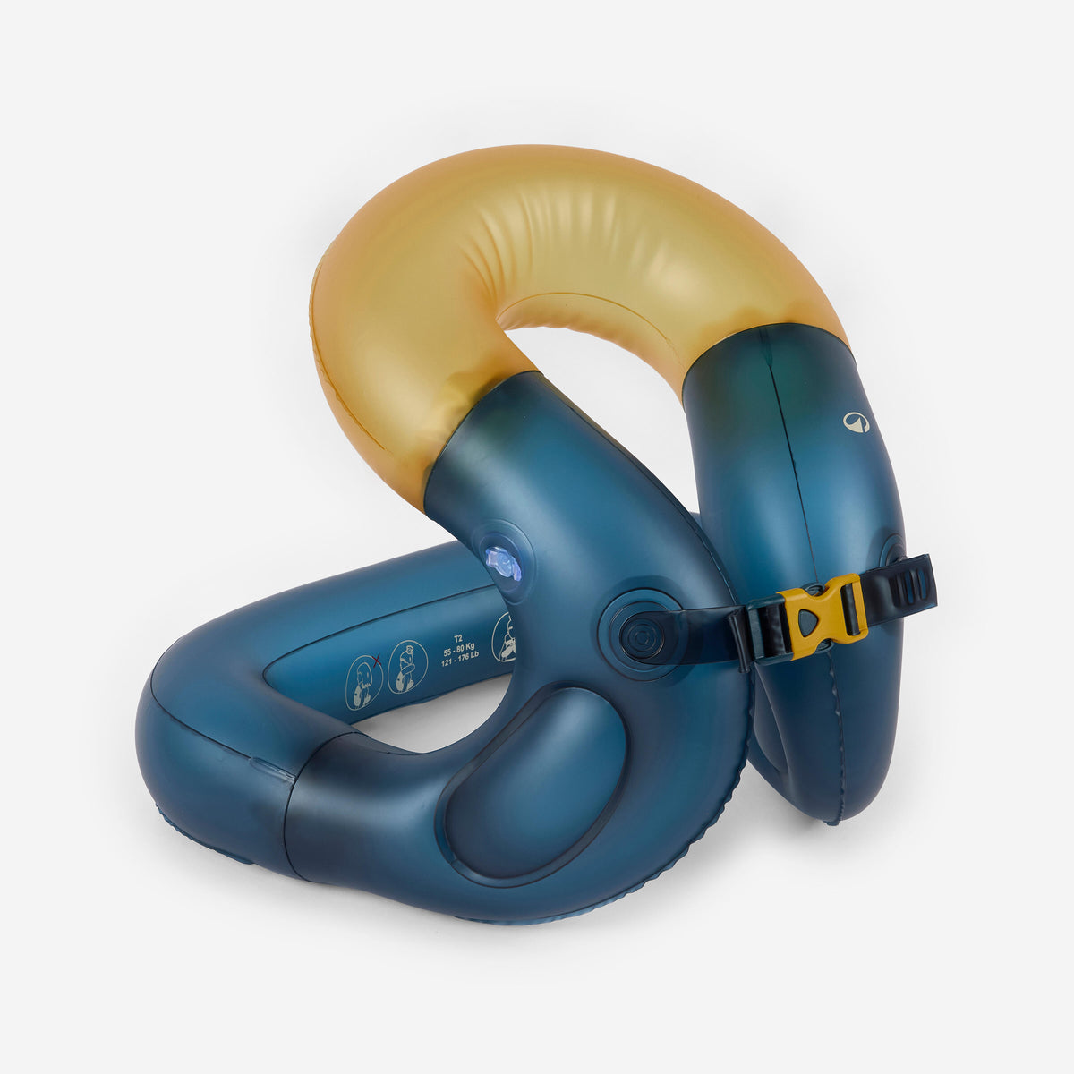 INFLATABLE SWIMVEST AD BLUE YELLOW