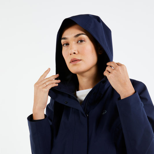 Long jacket Sailing 500 W Navy