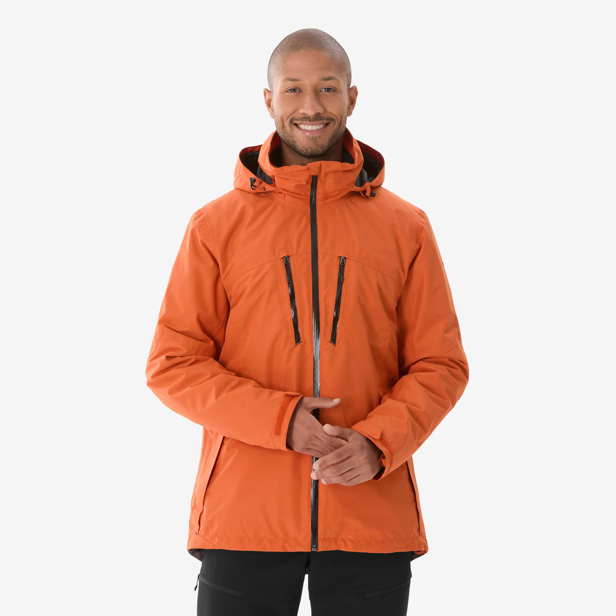 3IN1 WARM JACKET MH500 M ORANGE