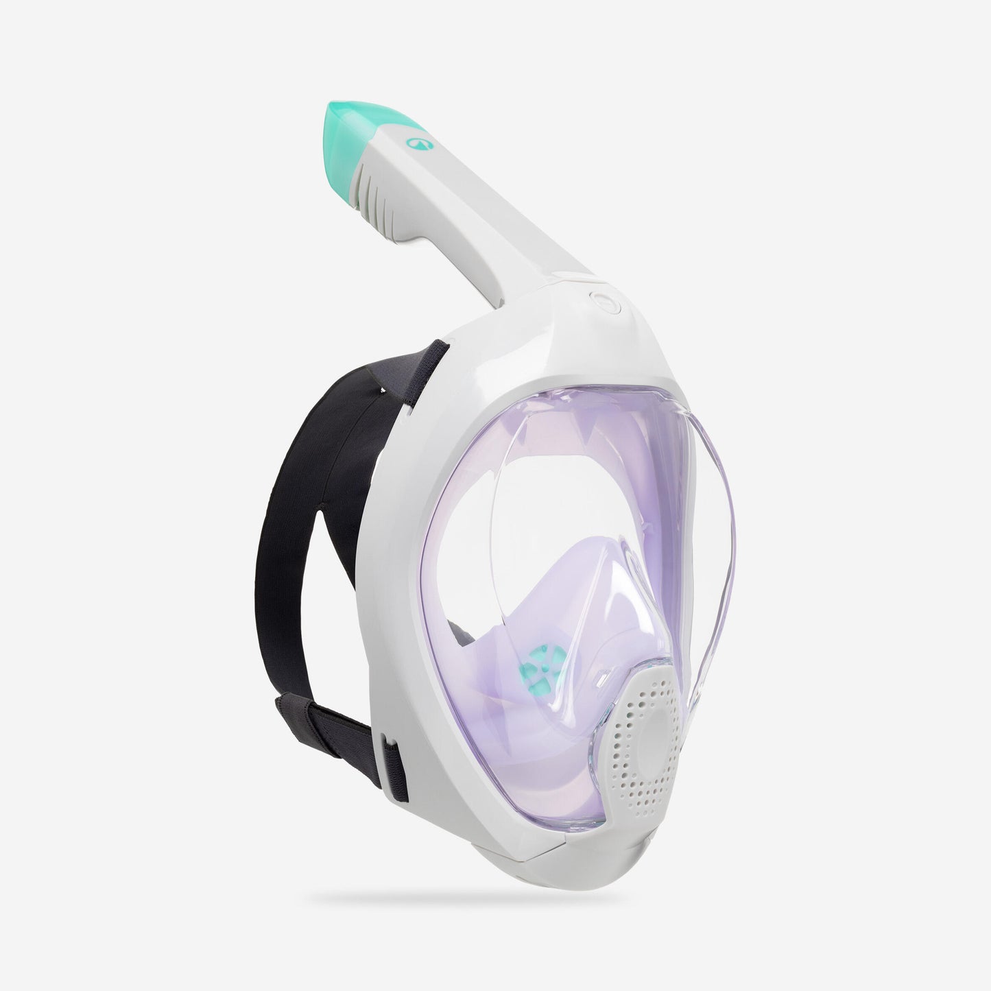 Surface snorkelling mask Easybreath + with acoustic valve > age 10 Purple