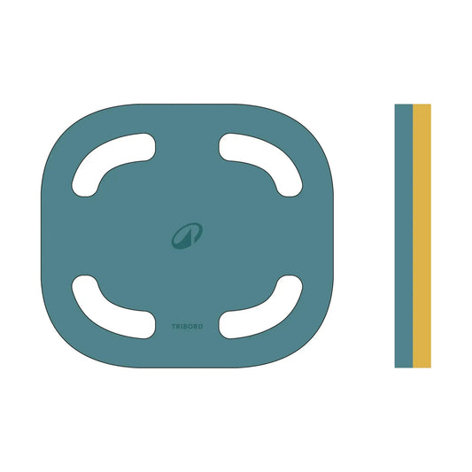 JUNIOR FOAM BOARD YELLOW BLUE