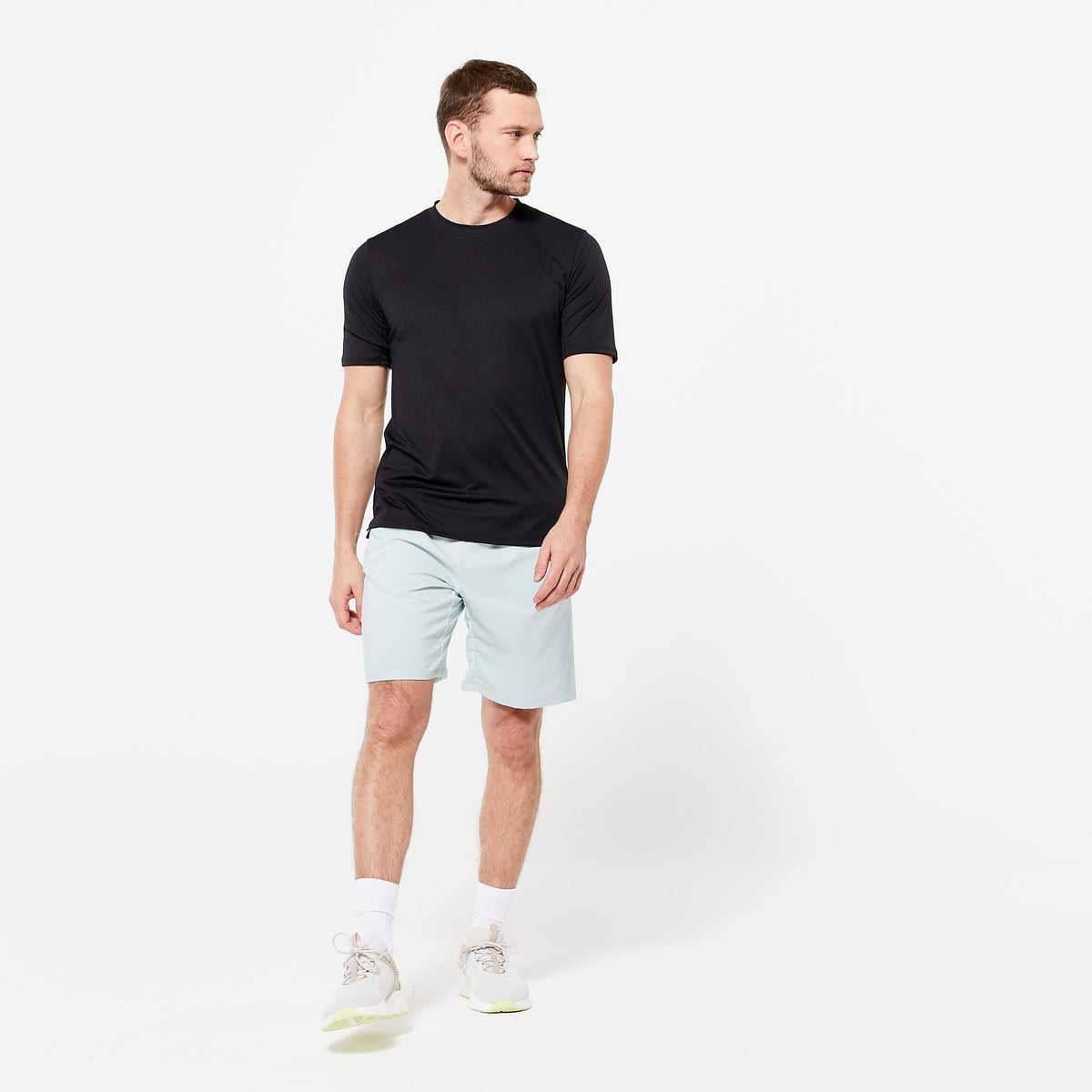 Tshirt Compression Black/kaki