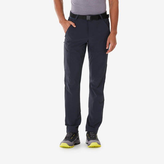 Men's Hiking Trousers, MH500 - Blue