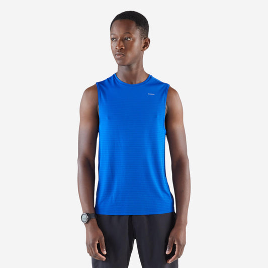 500 COMFORT RUNNING TANK TOP WITH NO SIDE SEAMS - INDIGO BLUE