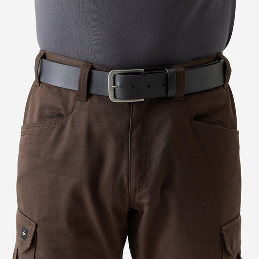 LEATHER BELT BLACK