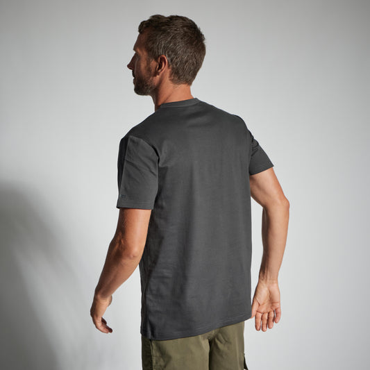T-SHIRT MC 100 ECO UNI CARBON GREY