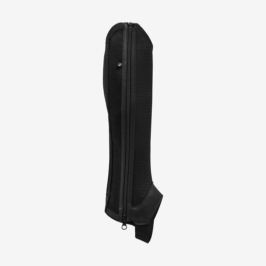 HALF CHAPS 100 JR MESH BLACK ECO