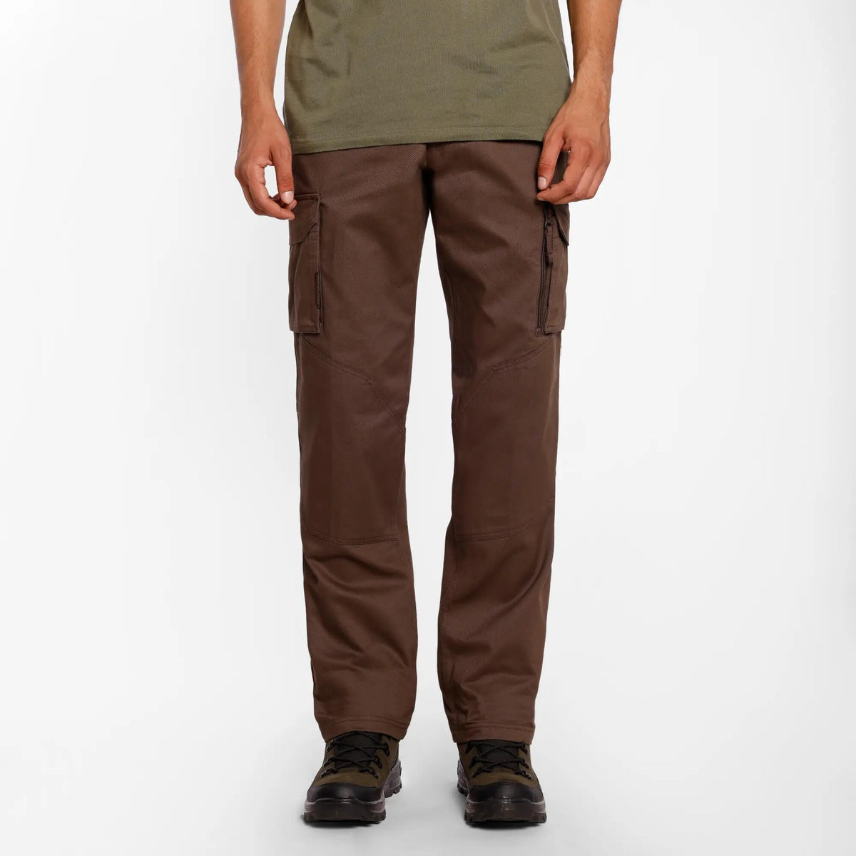 TROUSERS 520  BROWN
