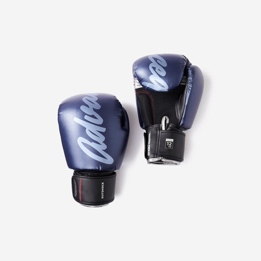 Adult Kickboxing and Muay Thai Gloves - Blue