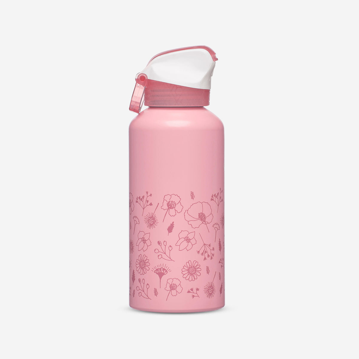BOTTLE 500 JUNIOR ALU 0,6L PINK GRAPH