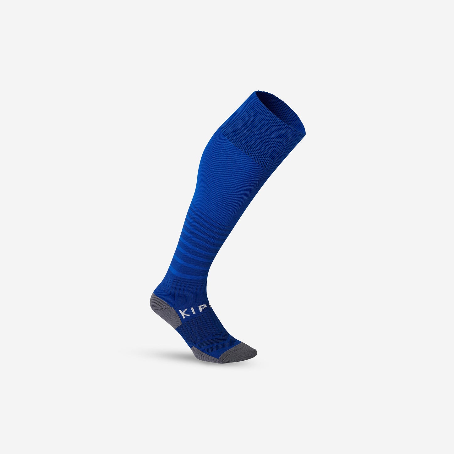 Kids' Football Socks Viralto Club - Blue with Stripes