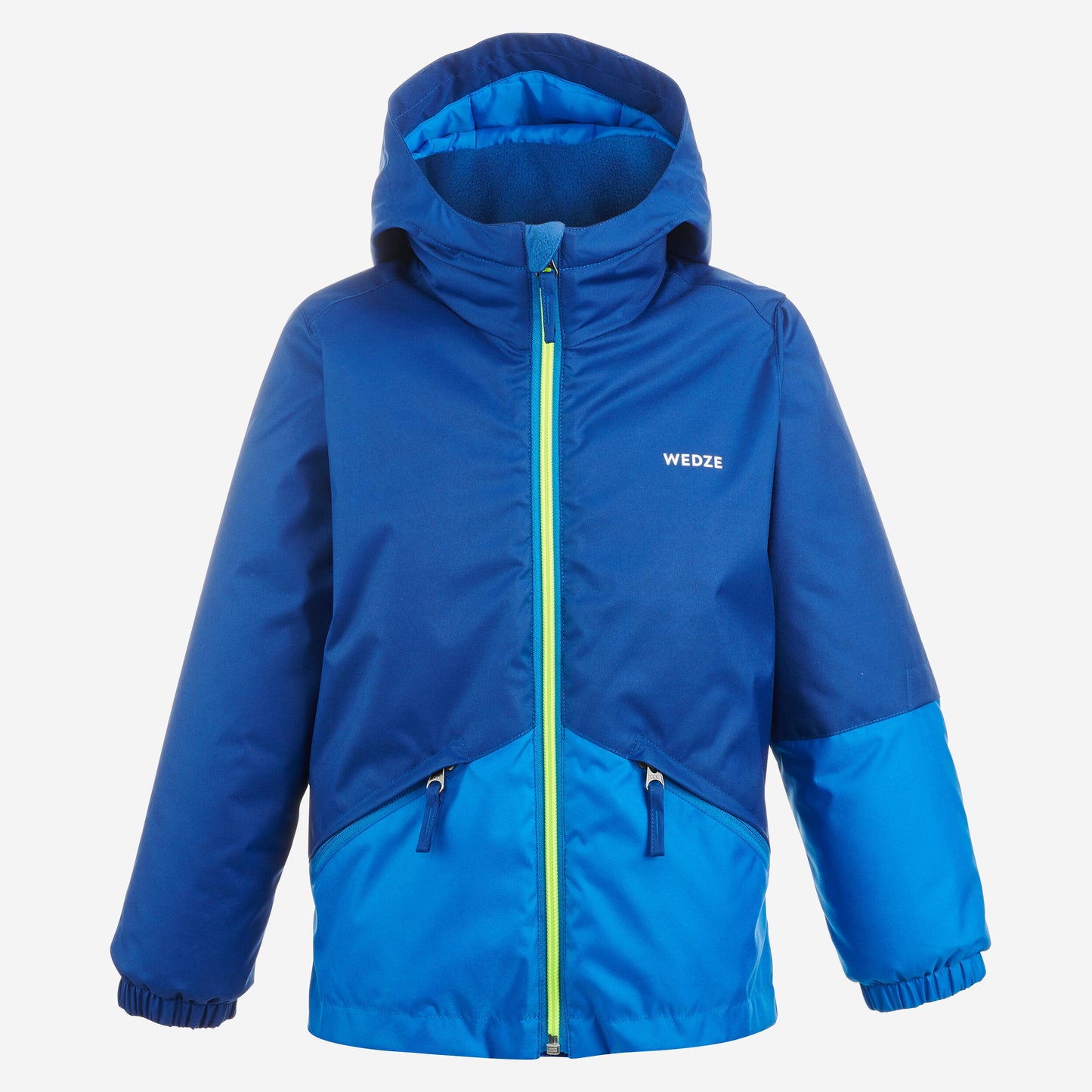 Kids' Warm and Waterproof Ski Jacket - 100 Blue
