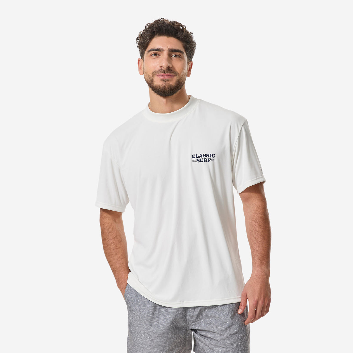 WTS UV SS LOOSE SS26 SURF 2 WHITE