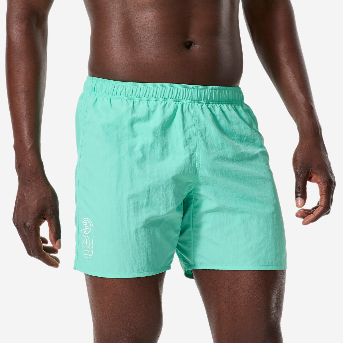 SWIMSHORT 100 BASIC NEW GREEN
