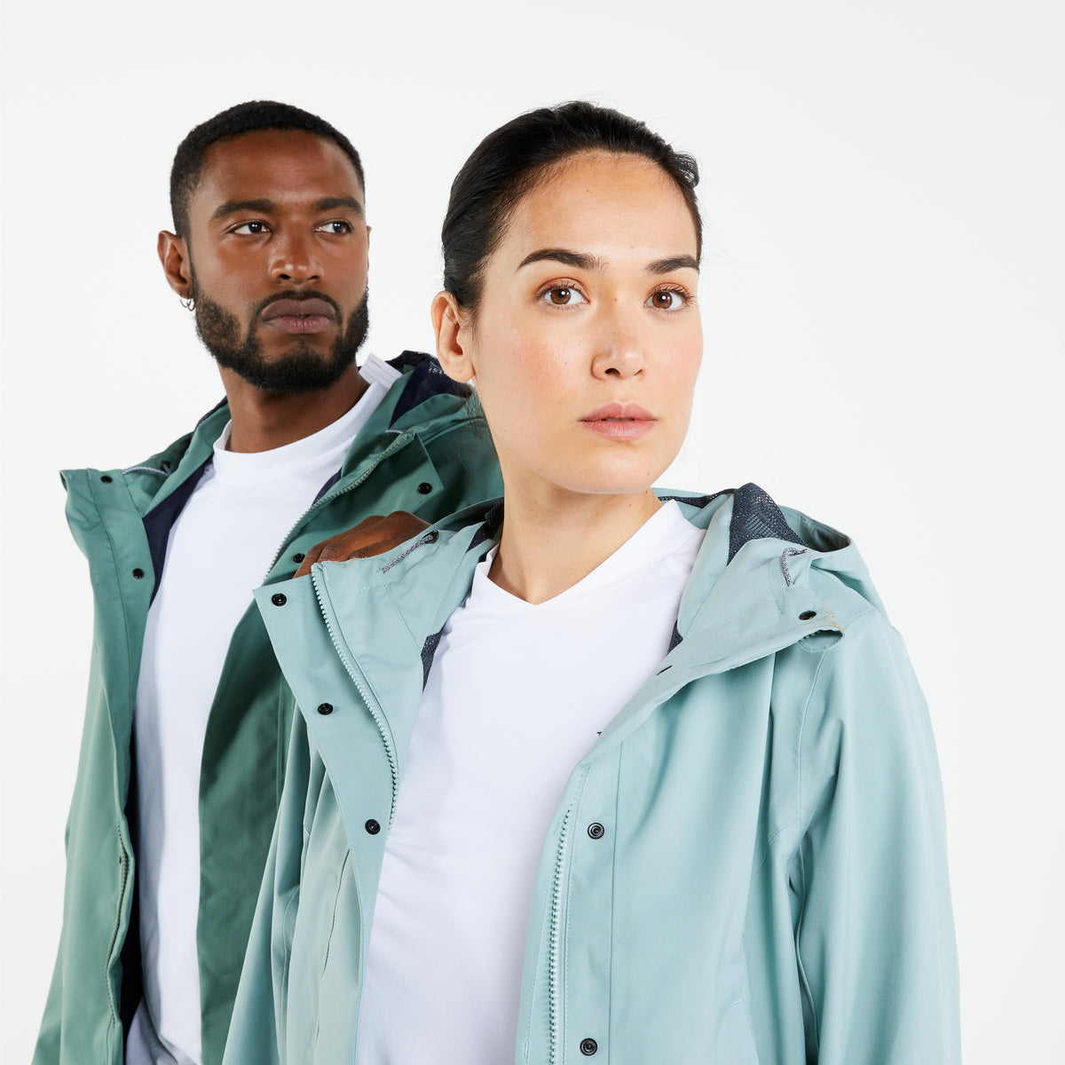 Long jacket Sailing 500 W Navy