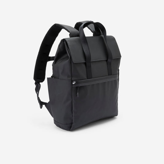 SQUARE BACKPACK 17L PU black