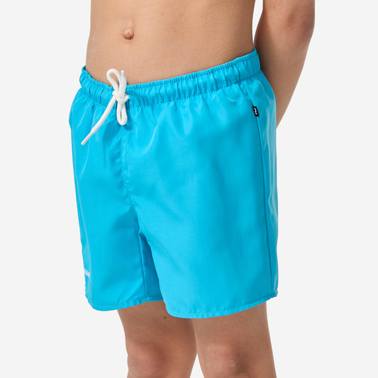 Boys' swim shorts - 100 cyan blue