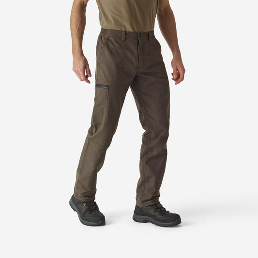 Resistant cargo trousers steppe 300 brown
