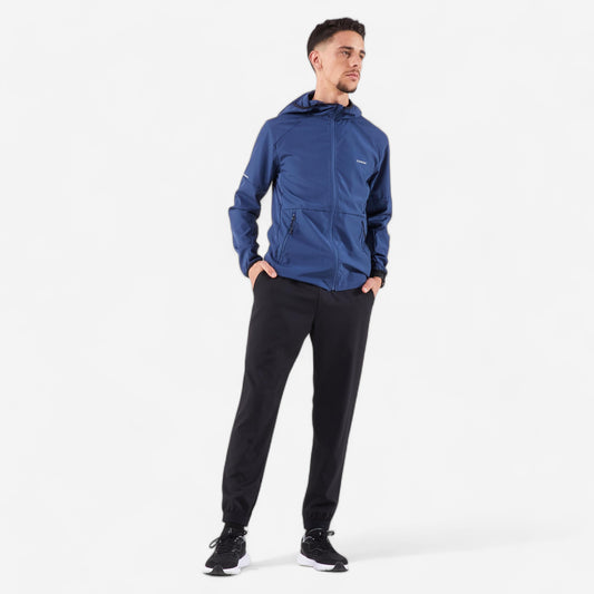 Men's KIPRUN Run 100 Dry Breathable Running Trousers - Black