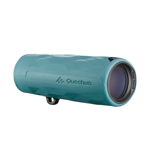 Kids Fixed Focus Hiking Monocular M100 x8 Magnification Blue