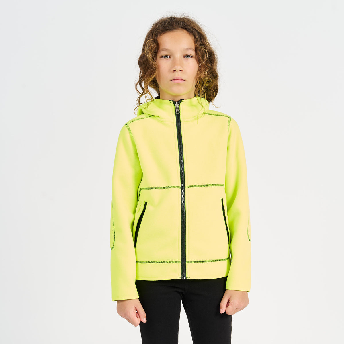 Fleece Sailing 500 JR GREY / FLUO