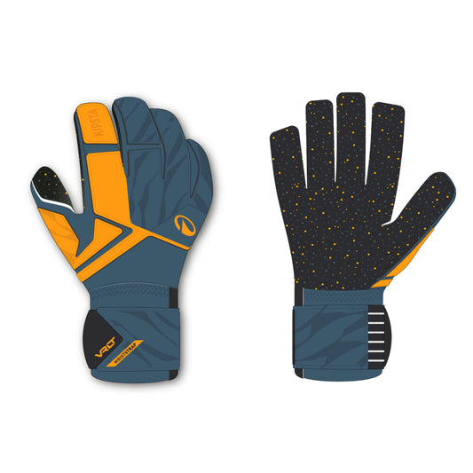 Goalkeeper gloves Jr-Viralto F500 Blue