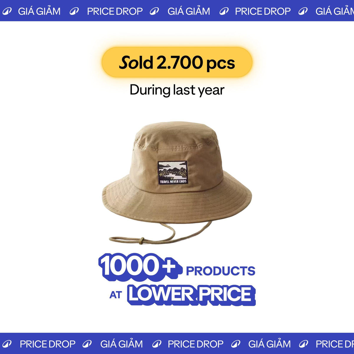 HAT HIKE 100 BROWN
