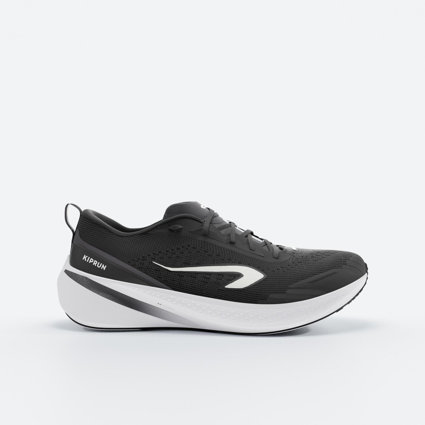 Men's Running Shoes - Kiprun Cushion 500 - White/Black