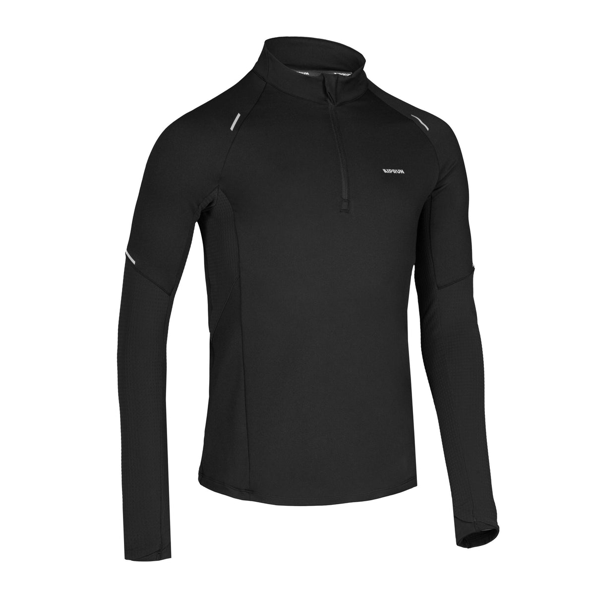 LS TS 1/2 ZIP RUN 500 WARM BLACK