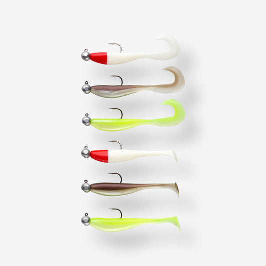 RIGGED SOFT LURES KIT NATORI SHD 75 / GRB 80 RTC