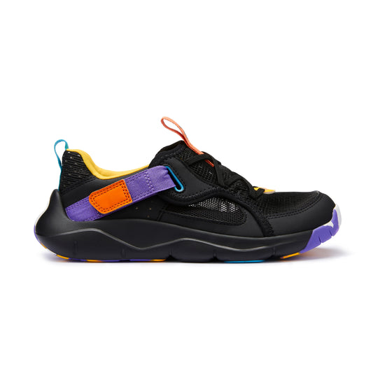 PLAYFUL SUMMER Black Purple Orange