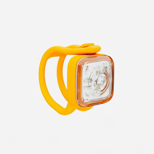 Bike Light Yellow - Battery Powered Front/Rear