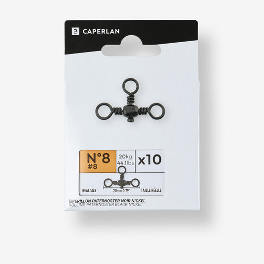Swivel paternoster black nickel