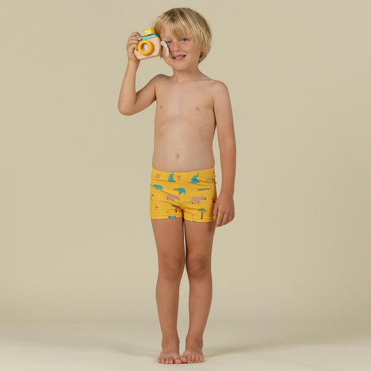 NS BOXER BB TITOU ALL WILD YELLOW