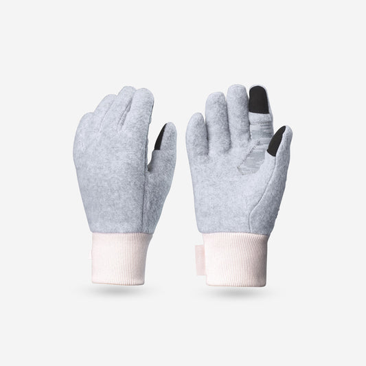 GLOVE FLEECE HIKE500 TW GREY