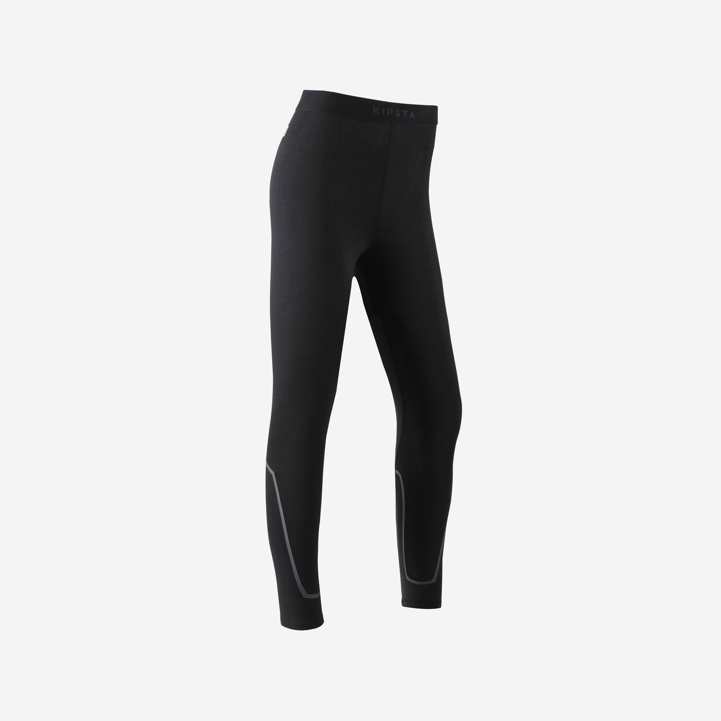 Kids' Football Base Layer Leggings Black - 100 Series