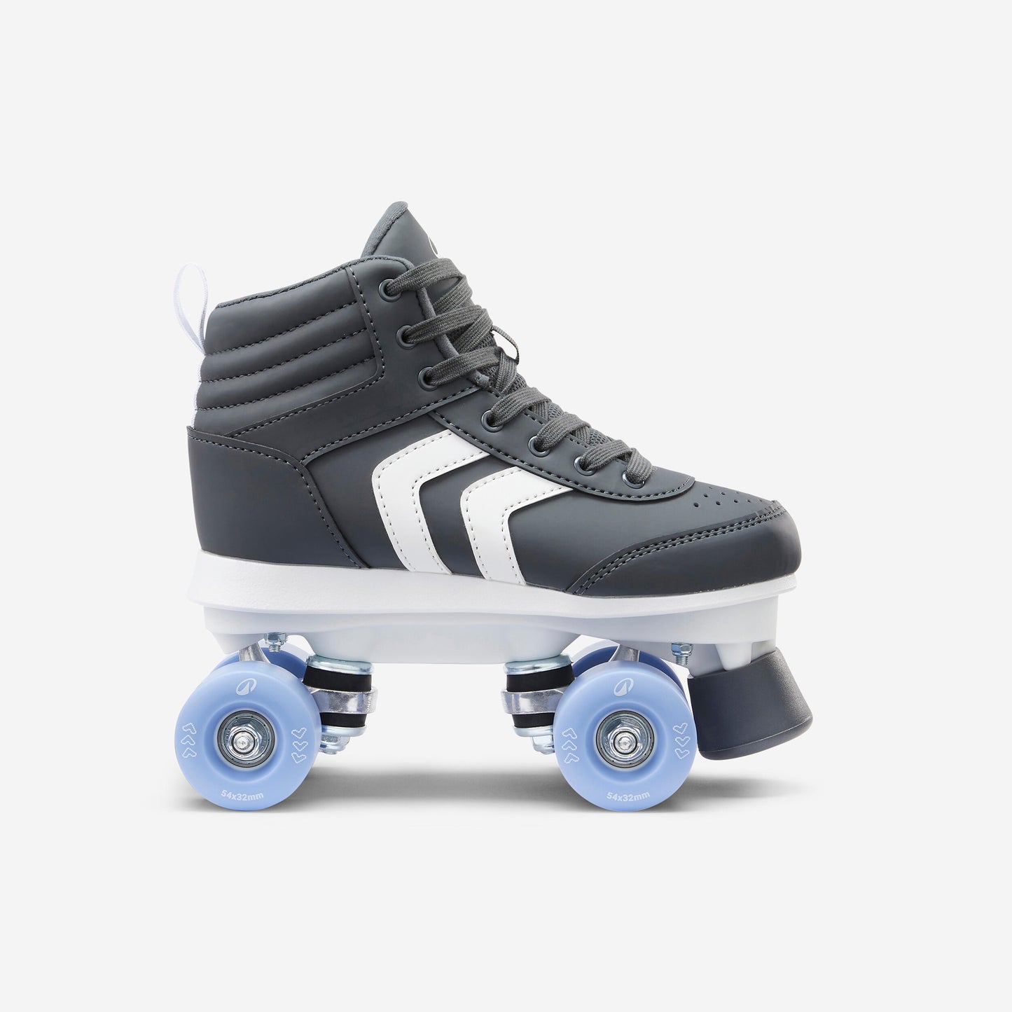 100 Kids' Quad Roller Skates-Blue