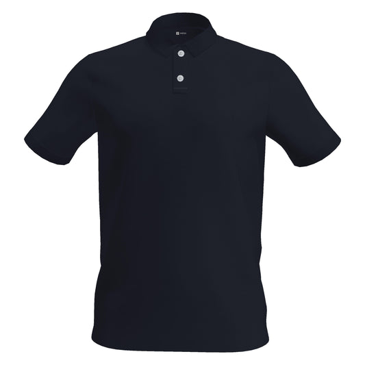 S.S polo shirt MW500 M Asphalt blue