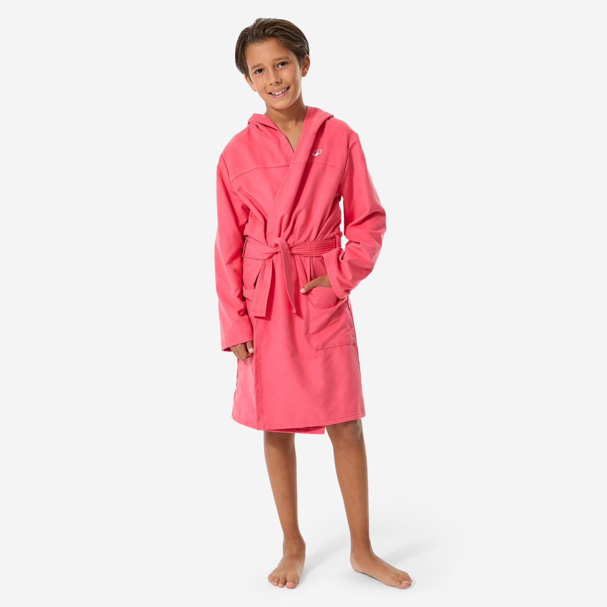 BATHROBE 500 MF JR PINK