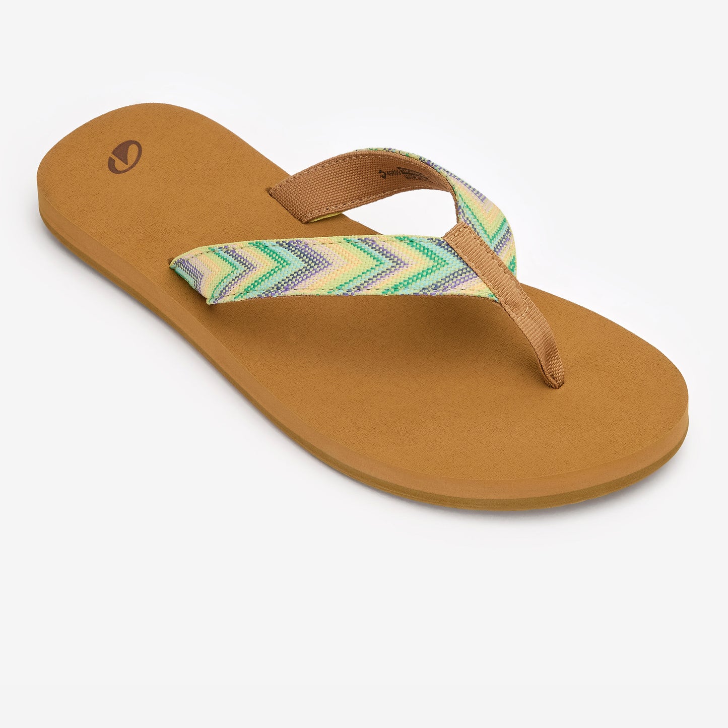 Women's flip-flops 550 - Raffi camel brown