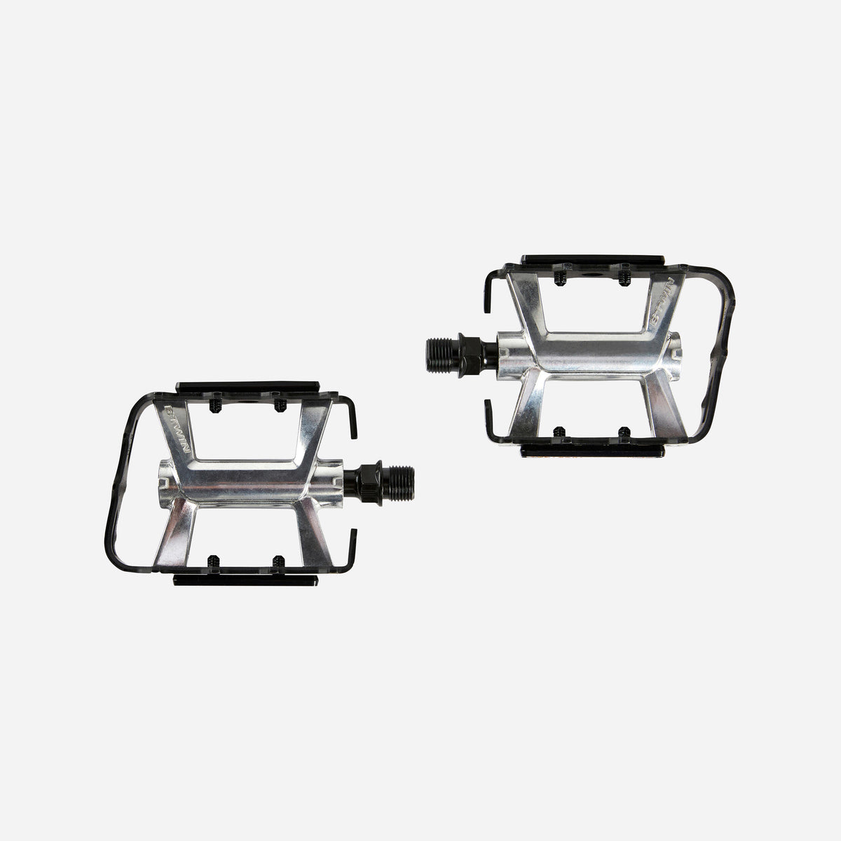 MTB FLAT PEDALS 500 ALLOY