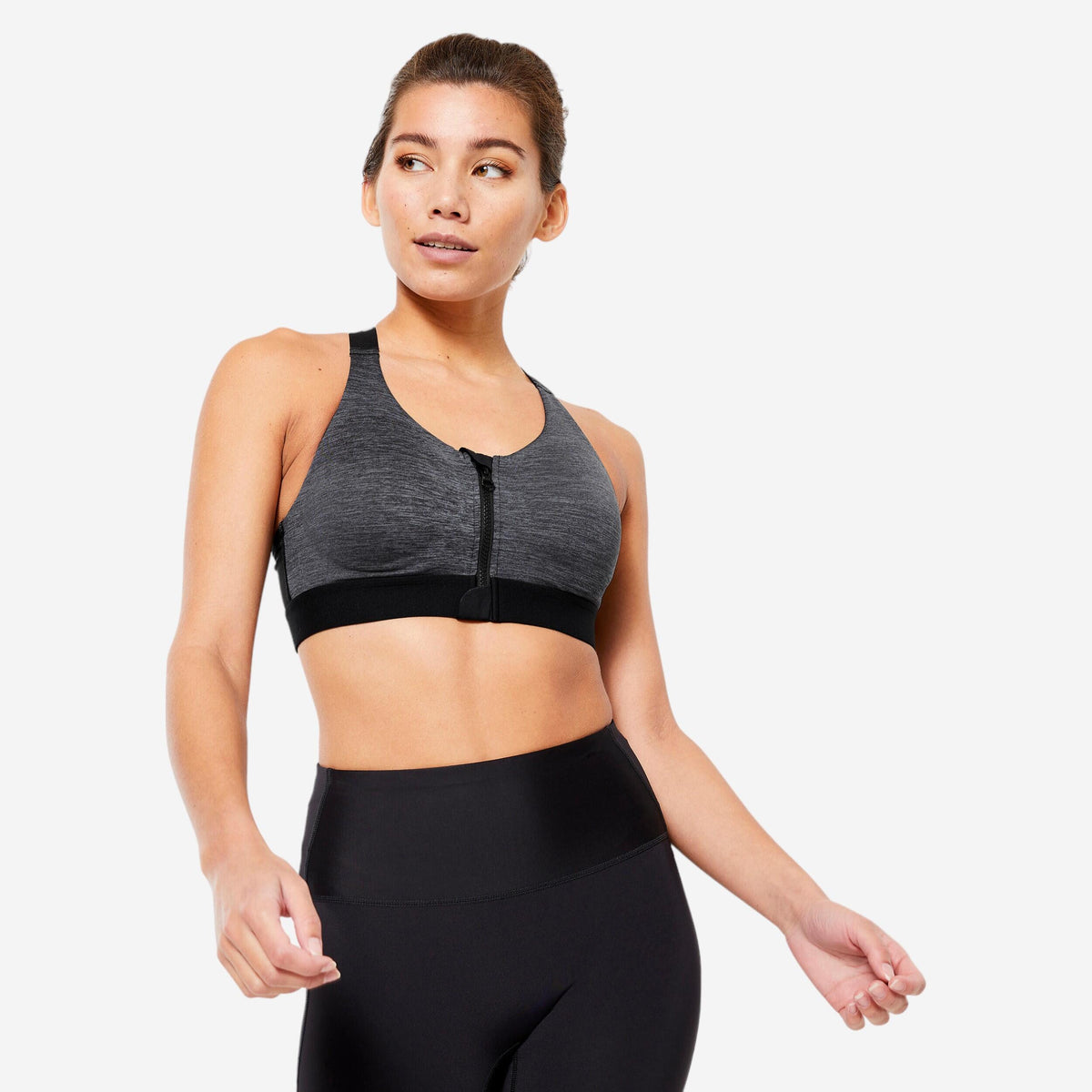 BRA920 ZIP H.GREY