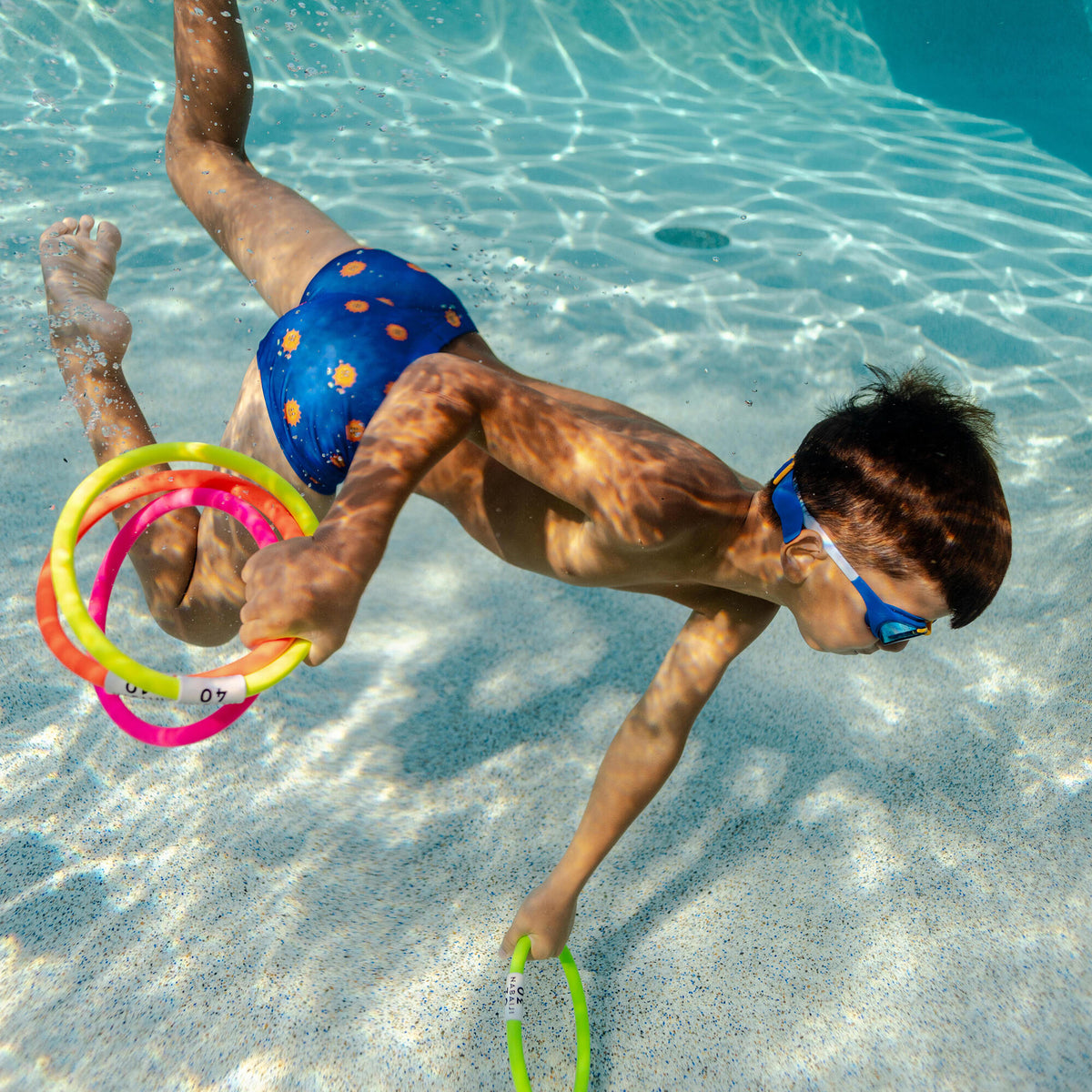 GOGGLES 100 XBASE JR BLUE YELLOW