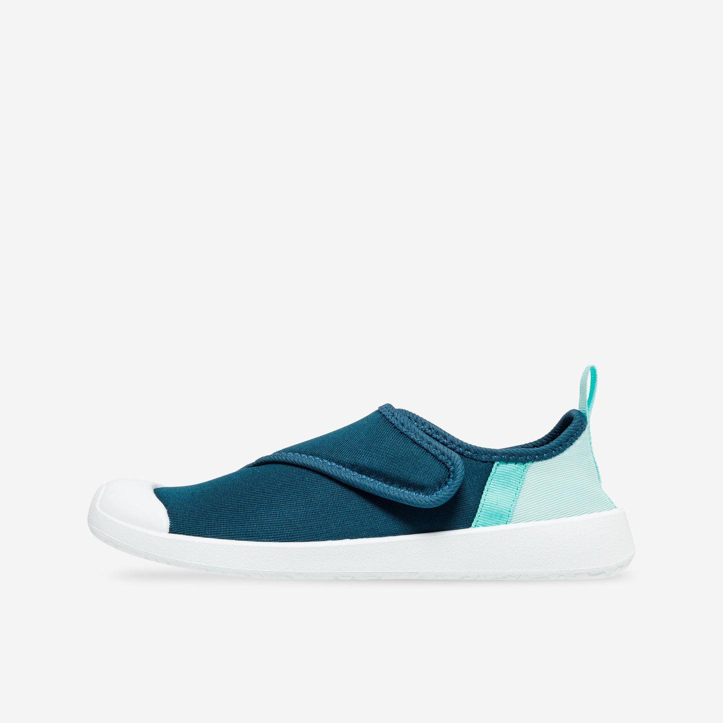 Kids' water shoes with rip-tab - Aquashoes 120 lagoon