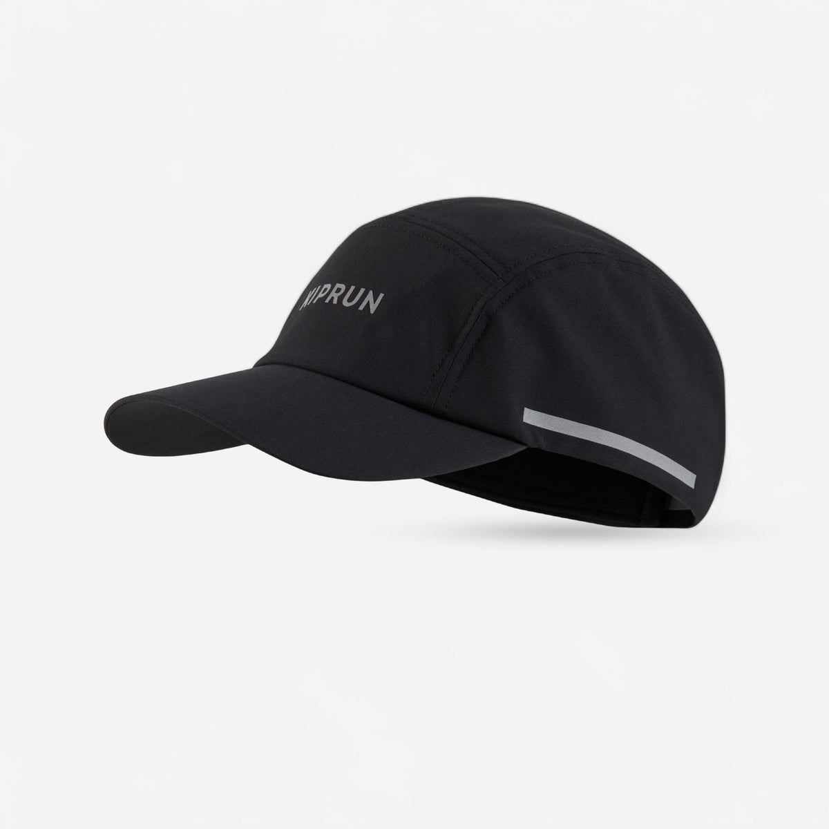 WATER REPELLENT RUN CAP 5 PANEL BLA