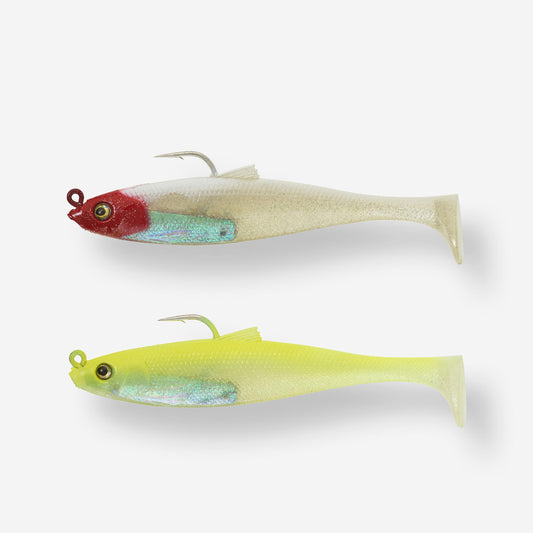 Sea fishing supple lures Shad swimbait sardine OSARDA 80 - Flashy