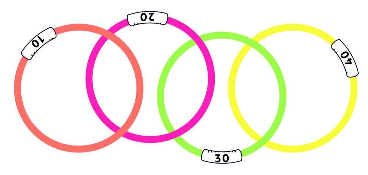 HEAVY RINGS PACK 4 MULTICO