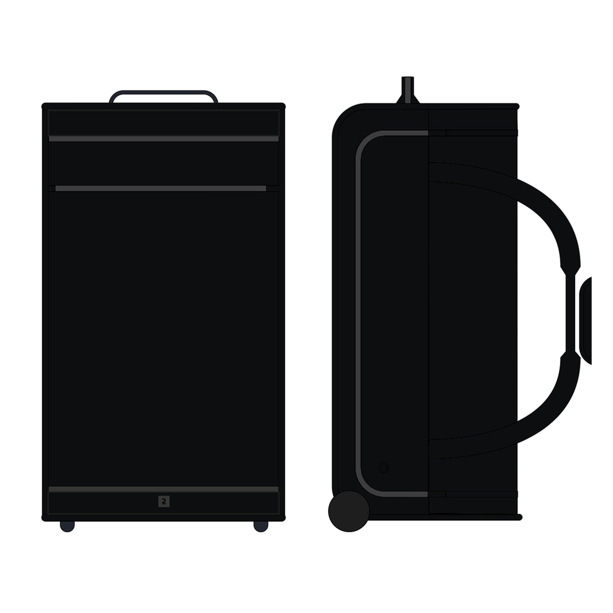 roller bag Essential 30L black